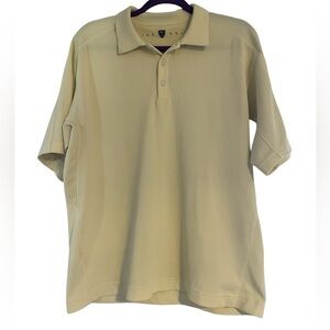 Nike Sphere‎ Dry Yellow Polo Golf Shirt - Medium